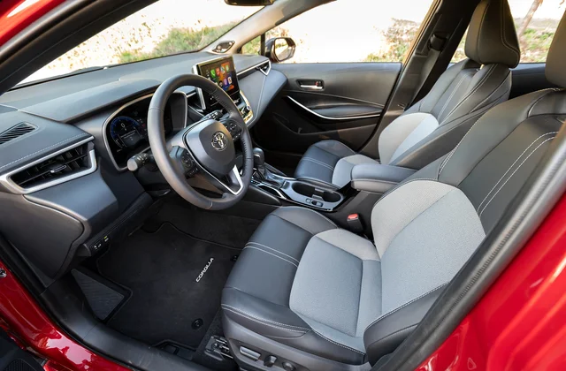 2024 corolla interior